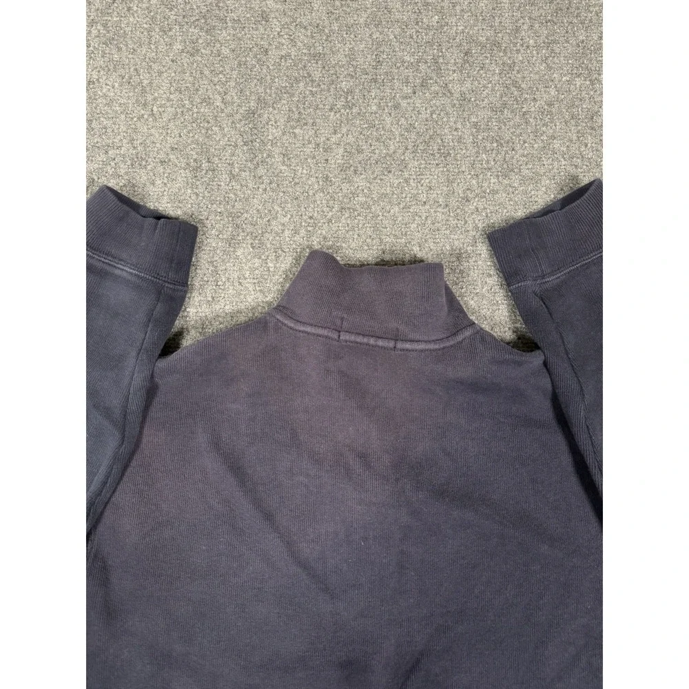 Polo Ralph Lauren Sweater‎ Mens Medium Navy Blue 1/4 Zip Pullover